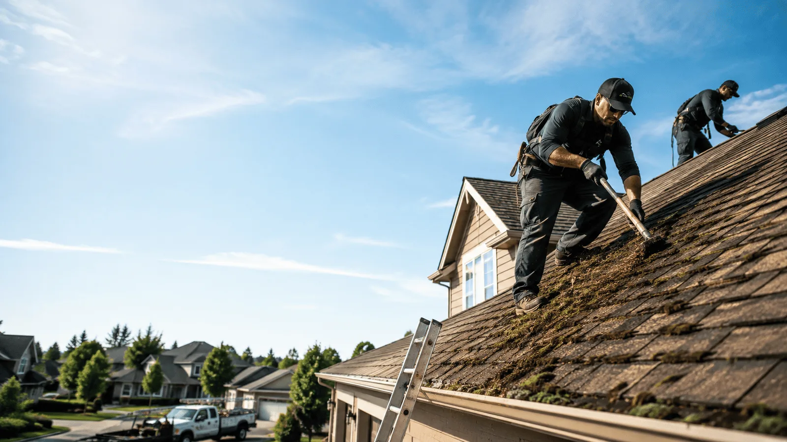 Roof Moss Removal in Normantown, WV near me